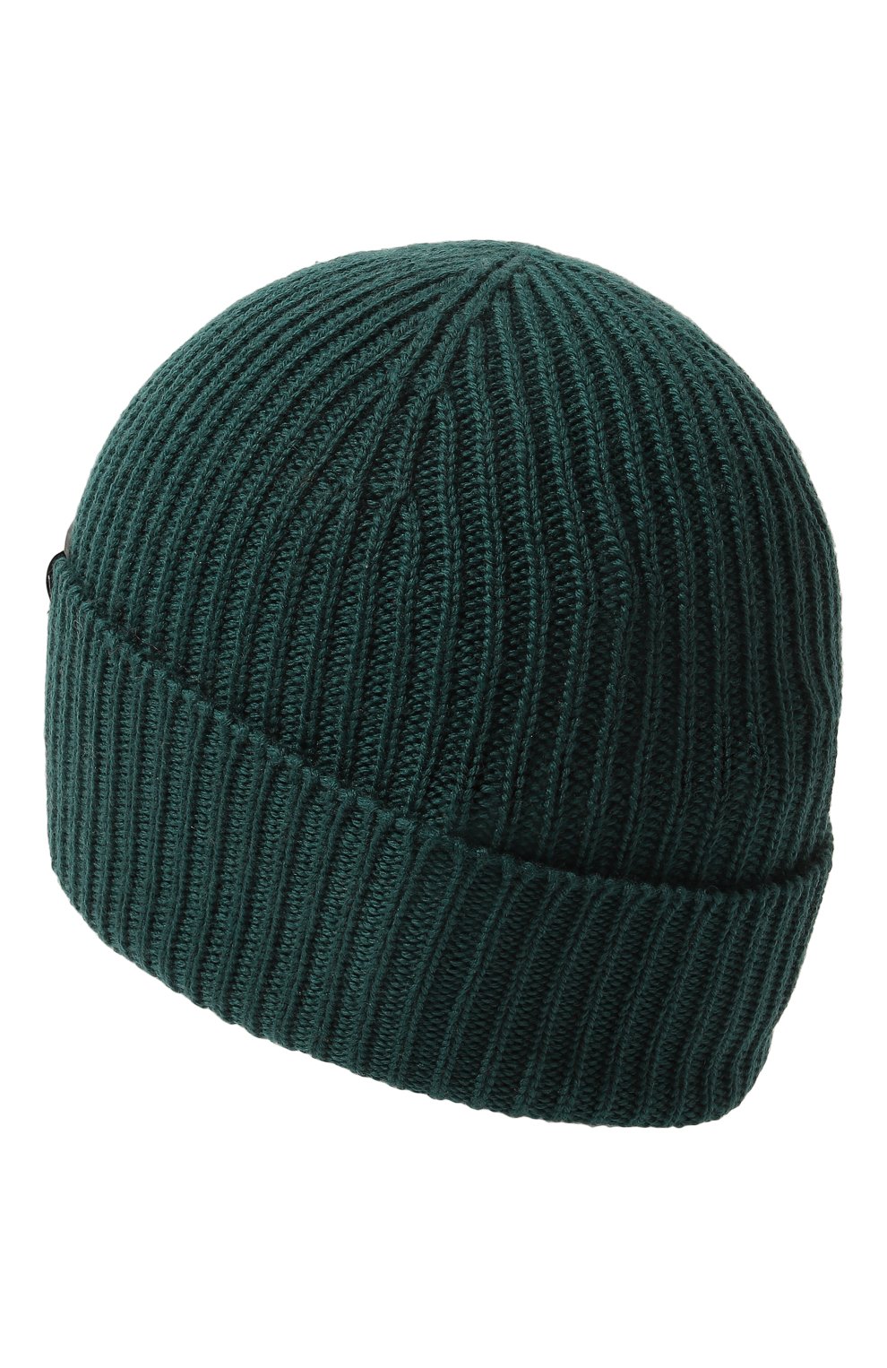 Шерстяная шапка WOOLRICH темно-зеленого цвета по цене 7970 руб., арт. CFW0AC0166MRUF0663, фото 2 Шерстяная шапка WOOLRICH, арт. CFW0AC0166MRUF0663, фото 2