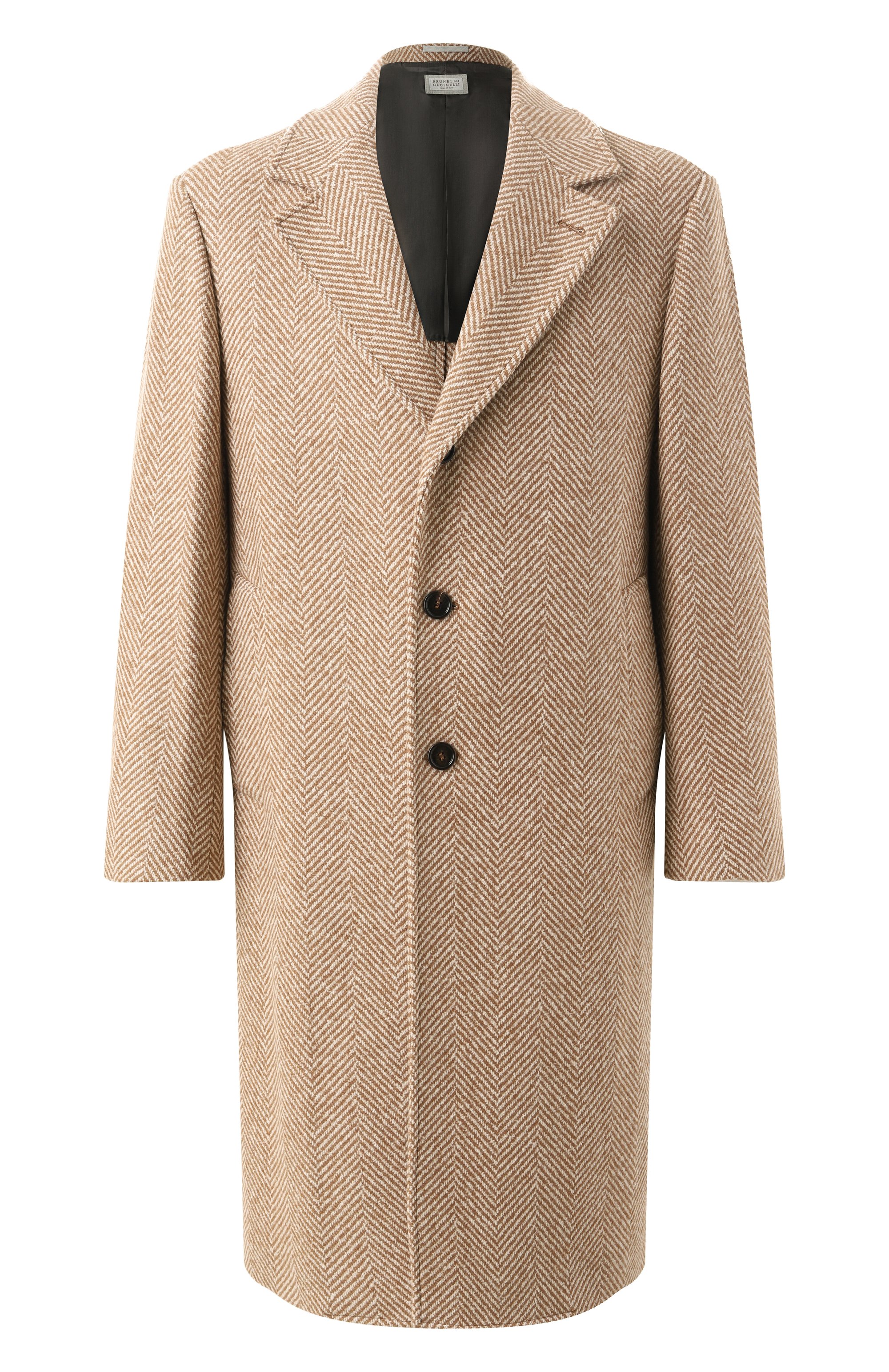 Пальто из кашемира и шелка BRUNELLO CUCINELLI, арт. MY4929136, фото 1