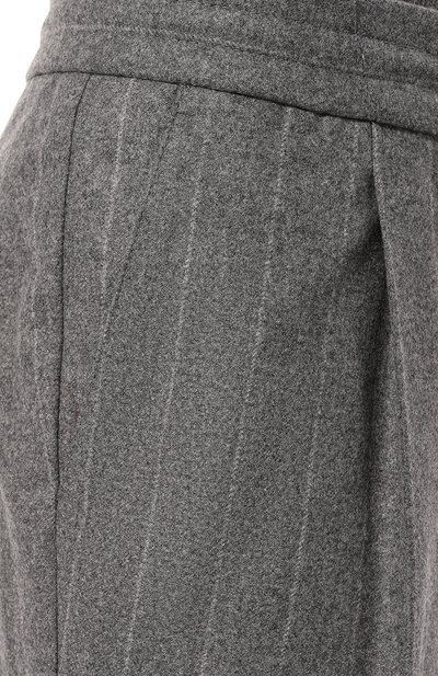 Шерстяные брюки BRUNELLO CUCINELLI, арт. ME259B2205, фото 5