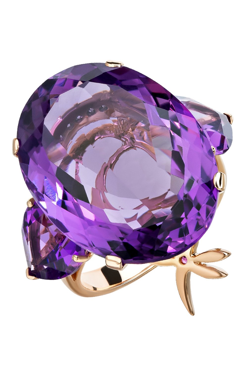 Кольцо CASATO бесцветного цвета по цене 420000 руб., арт. MX280AME/ZR, фото 1 Кольцо CASATO, арт. MX280AME/ZR, фото 1