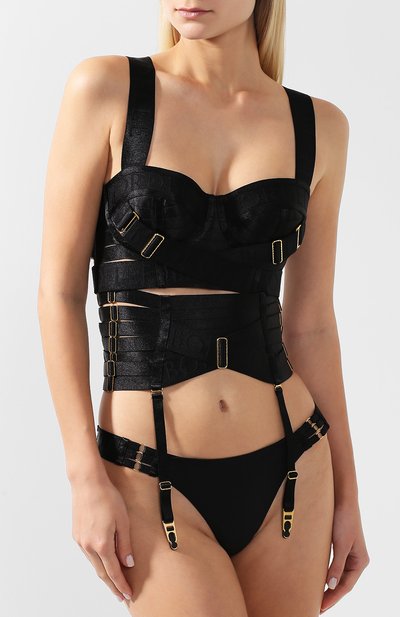 Пояс для чулок с логотипом бренда BORDELLE, арт. ALLEGRA ADJUSTABLE SUSPENDER, фото 2