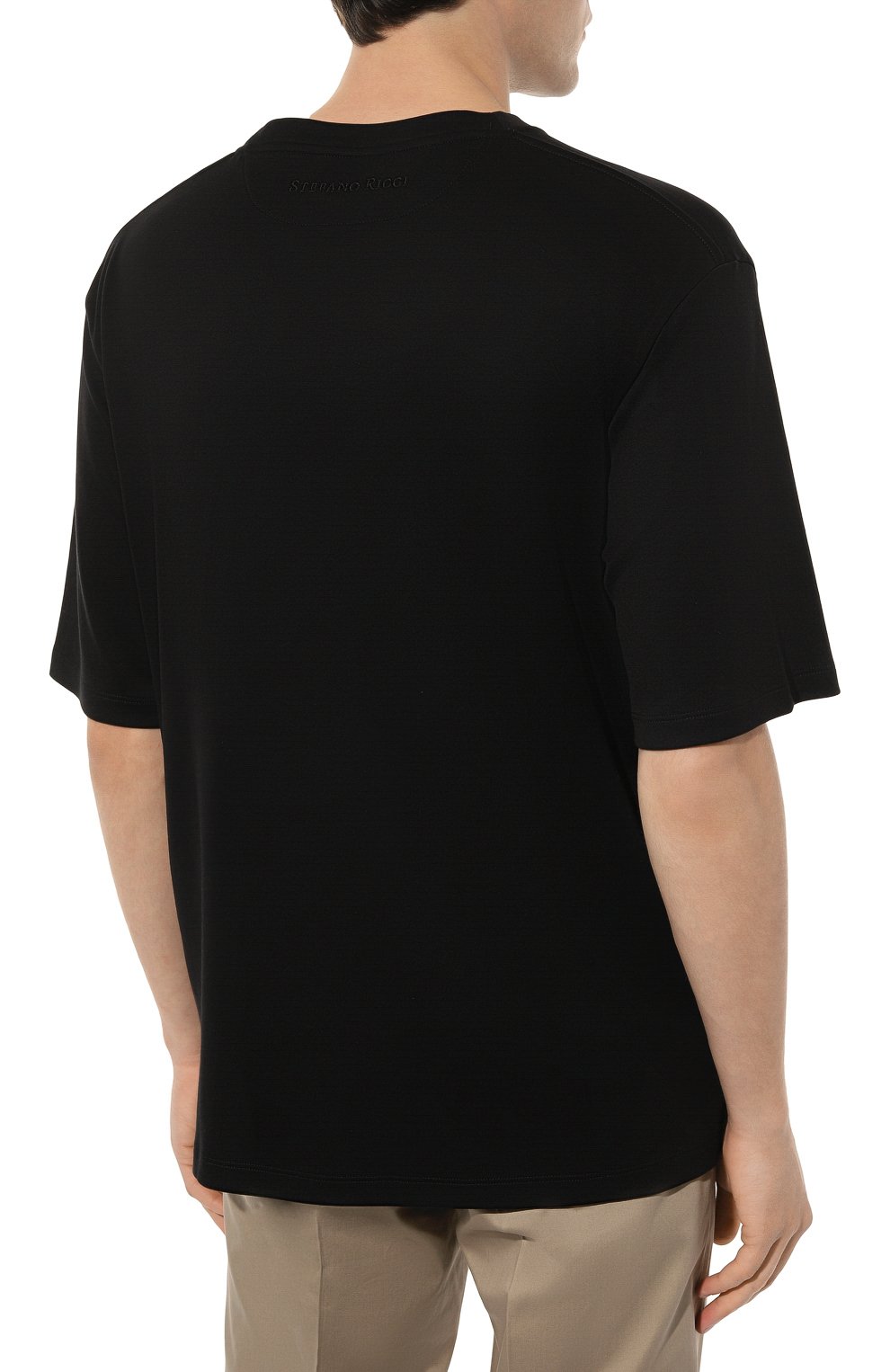Хлопковая футболка STEFANO RICCI, арт. MNH3302640/LUXT, фото 4