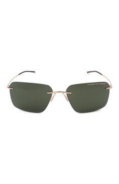 Мужские солнцезащитные очки PORSCHE DESIGN темно-зеленого цвета, арт. 8923-B | Фото 3 (Тип очков: С/з; Кросс-КТ: С/з-мужское; Нос: Не проставлено; Региональные ограничения белый список (Axapta Mercury): Не проставлено; Оптика Гендер: оптика-мужское; Очки форма: Прямоугольные)