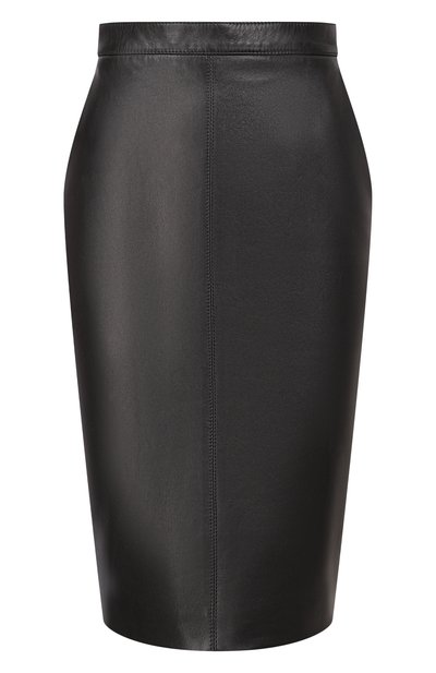 Женская кожаная юбка SAINT LAURENT, арт. 846801/Y50A2