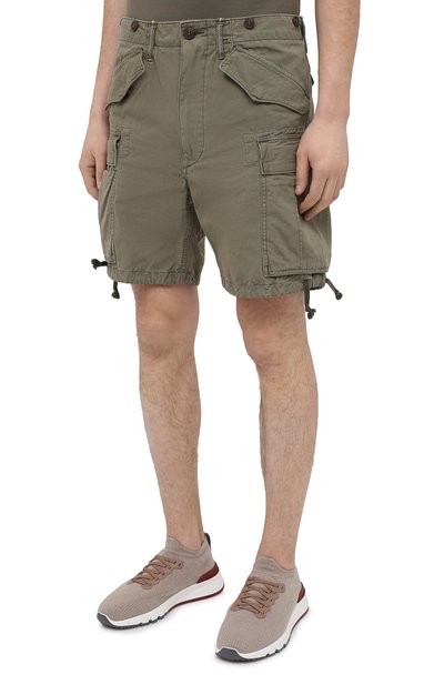 Хлопковые шорты RRL, арт. 782796393, фото 3