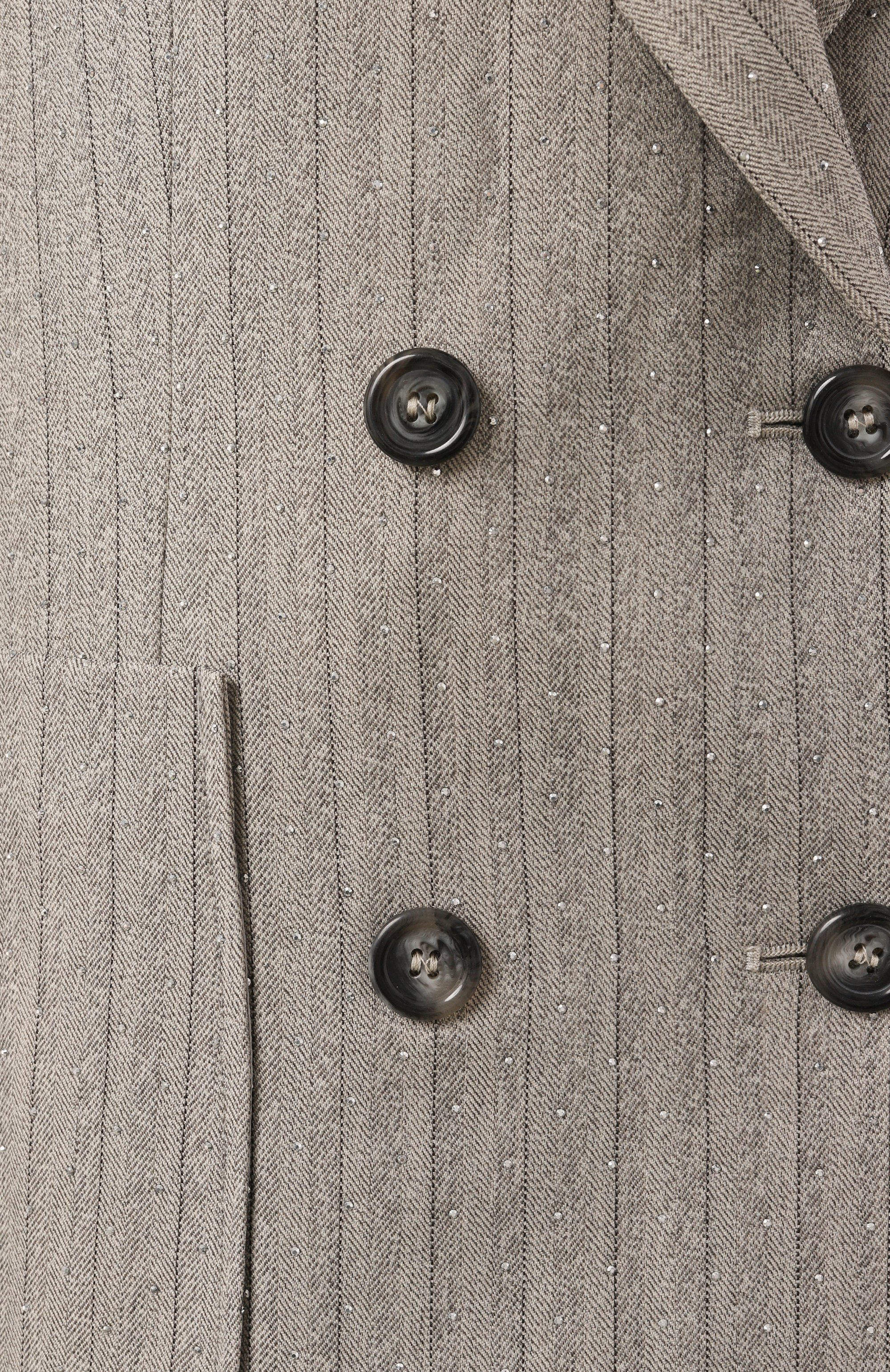 Жакет с отделкой стразами FORTE DEI MARMI COUTURE, а�рт. 24WF3407, фото 6