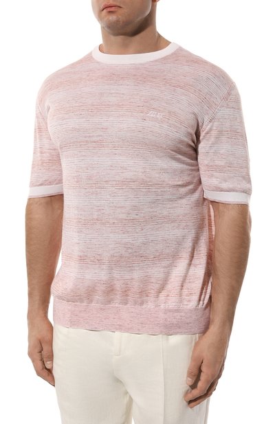 Джемпер из шерсти и шелка ZILLI, арт. KRN002M0347VHST00_1, фото 3