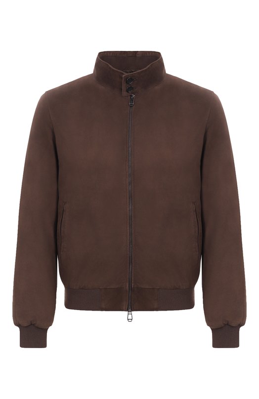Замшевый бомбер MVST CLAUDE/MC/00457WR Коричневый CLAUDE/MC/00457WR