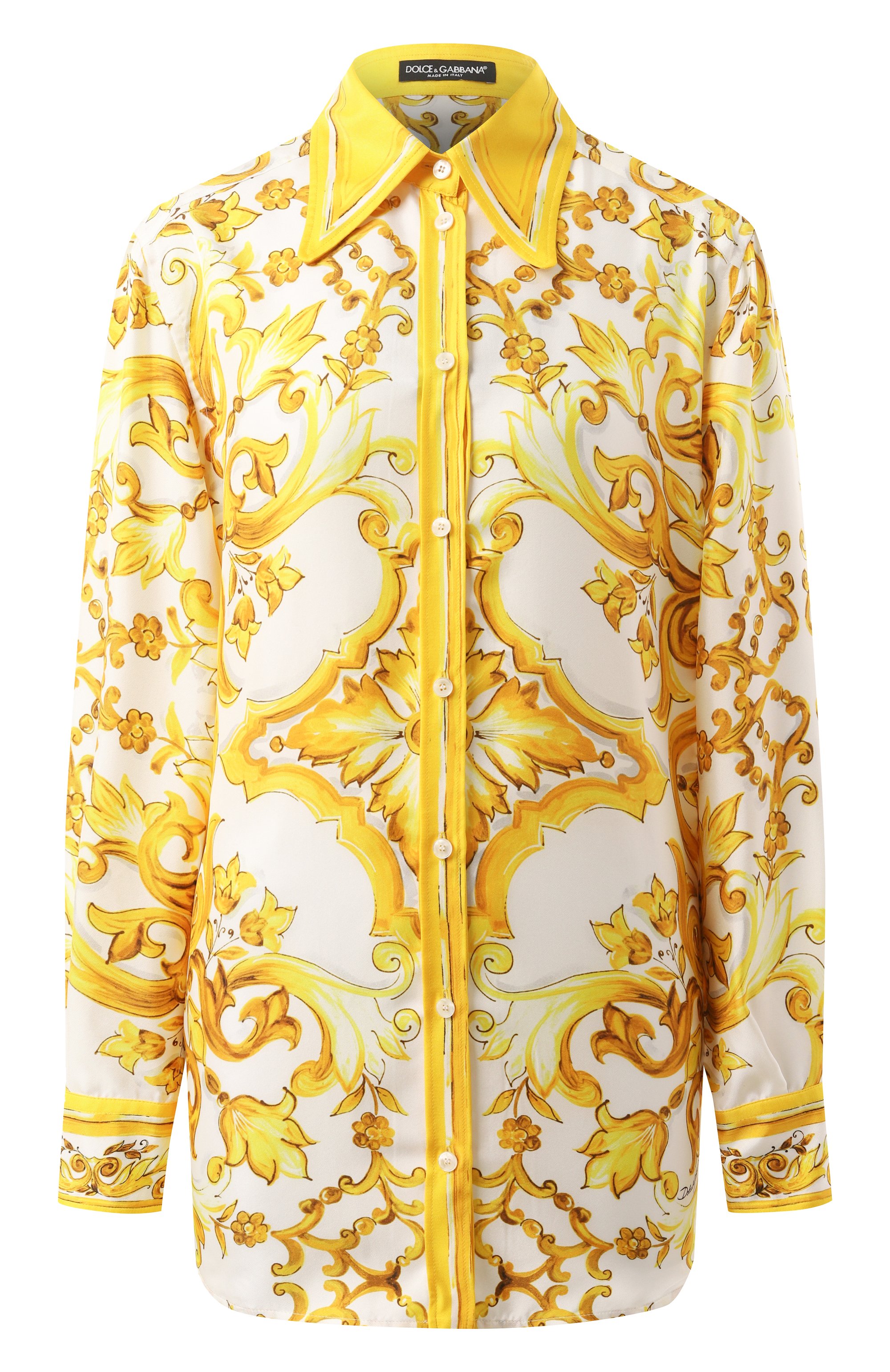 Шелковая блузка DOLCE & GABBANA, арт. F5J51T/HI1TK, фото 1