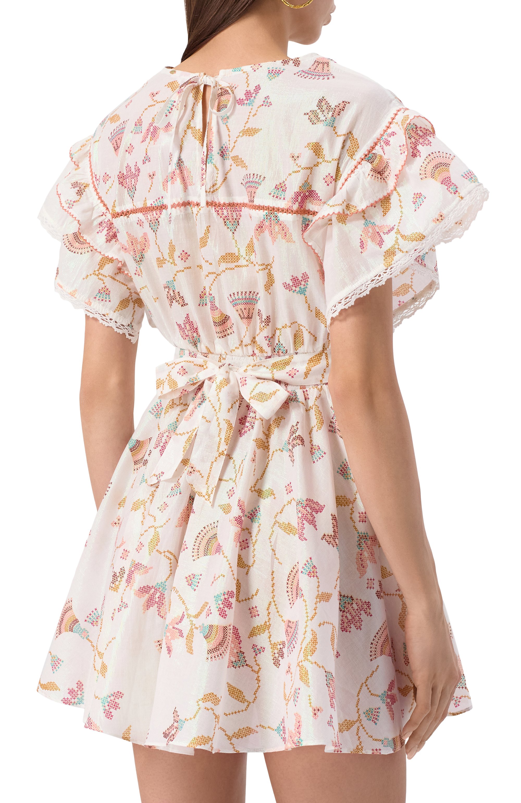 Платье из вискозы POUPETTE ST BARTH, арт. WK2S25NKYYP, фото 4