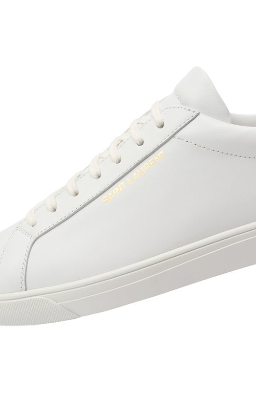 Кожаные кеды Andy Saint Laurent 606833/0M500 Белый  606833/0M500 Фото 7