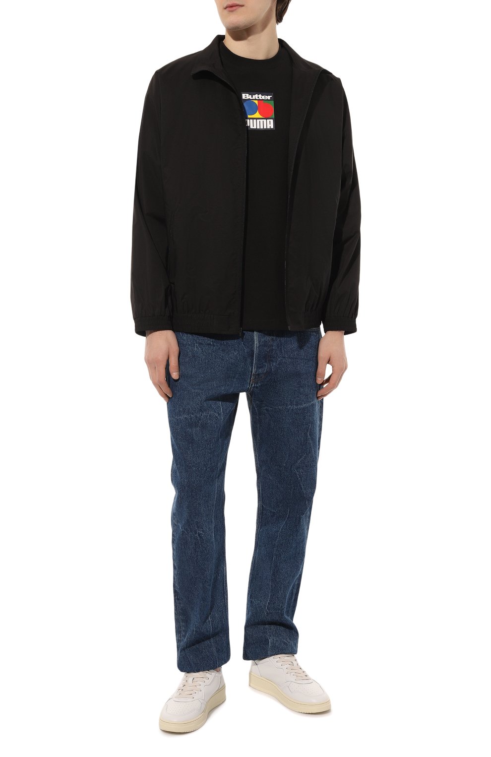 Хлопковая футболка puma x butter goods PUMA черного цвета по цене 6230 руб., арт. 53405801, фото 2 Хлопковая футболка puma x butter goods PUMA, арт. 53405801, фото 2