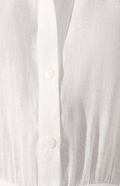 Льняное платье A MERE CO белого цвета по цене 59950 руб., арт. AMC-R20-G4-51, фото 5 Льняное платье A MERE CO, арт. AMC-R20-G4-51, фото 5