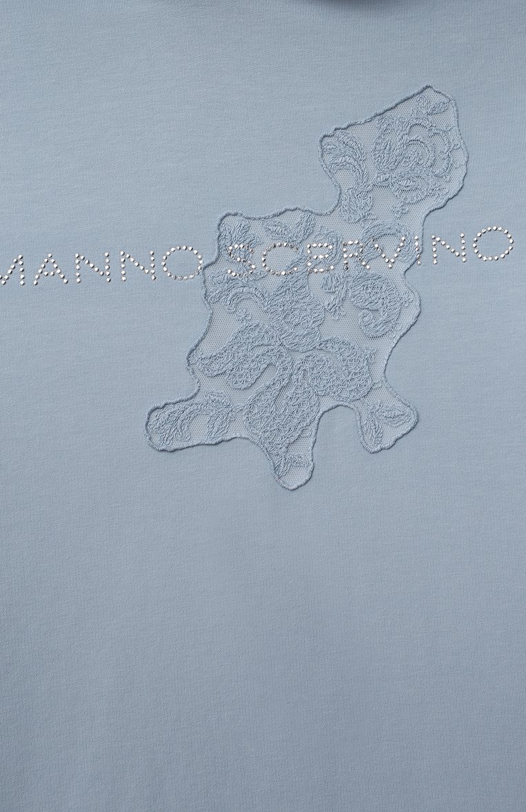 Хлопковое платье ERMANNO SCERVINO, арт. ESFAB040 FE147 YS008/M-XL, фото 3