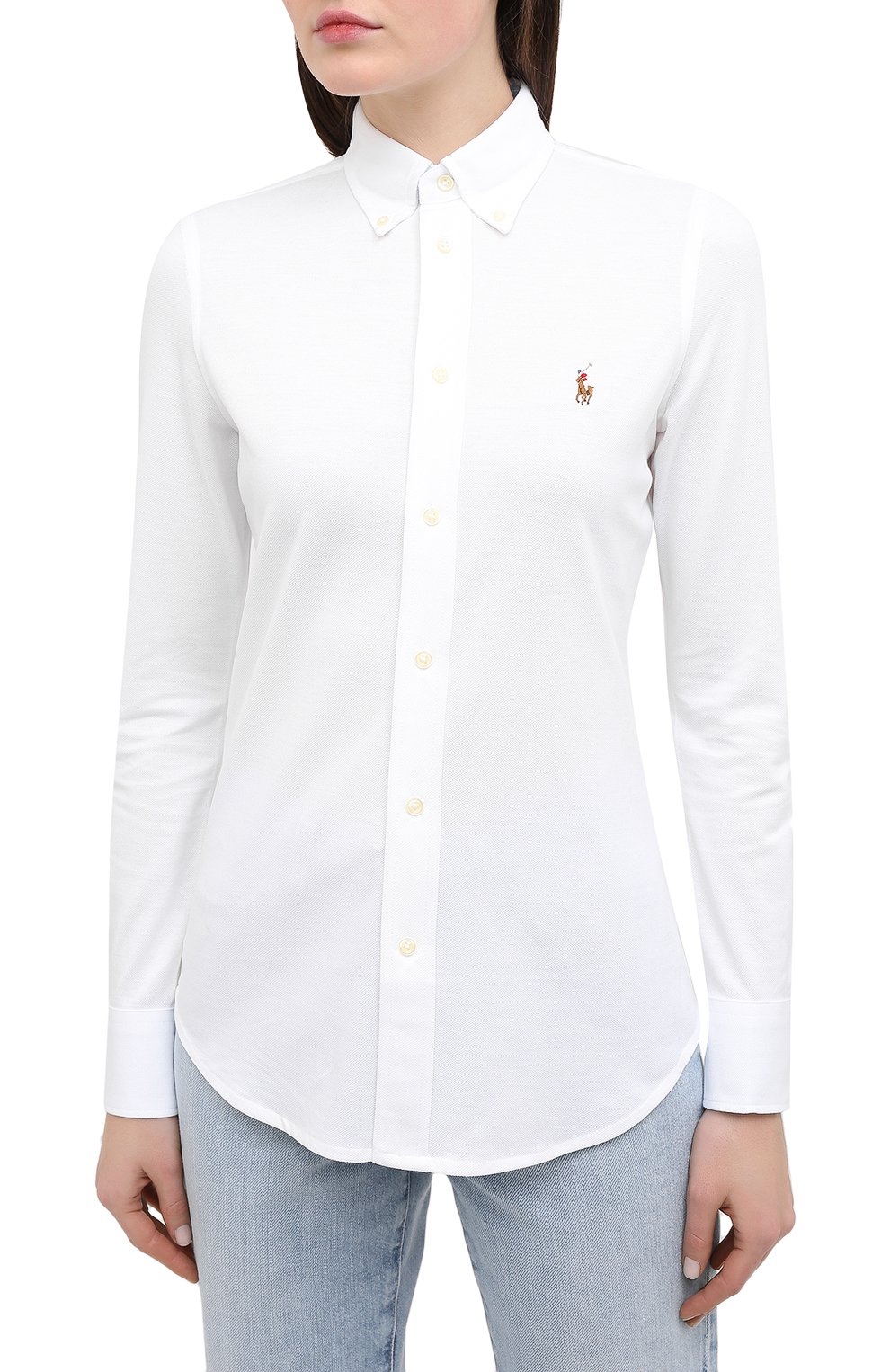 Хлопковая рубашка POLO RALPH LAUREN, арт. 211664427, фото 3