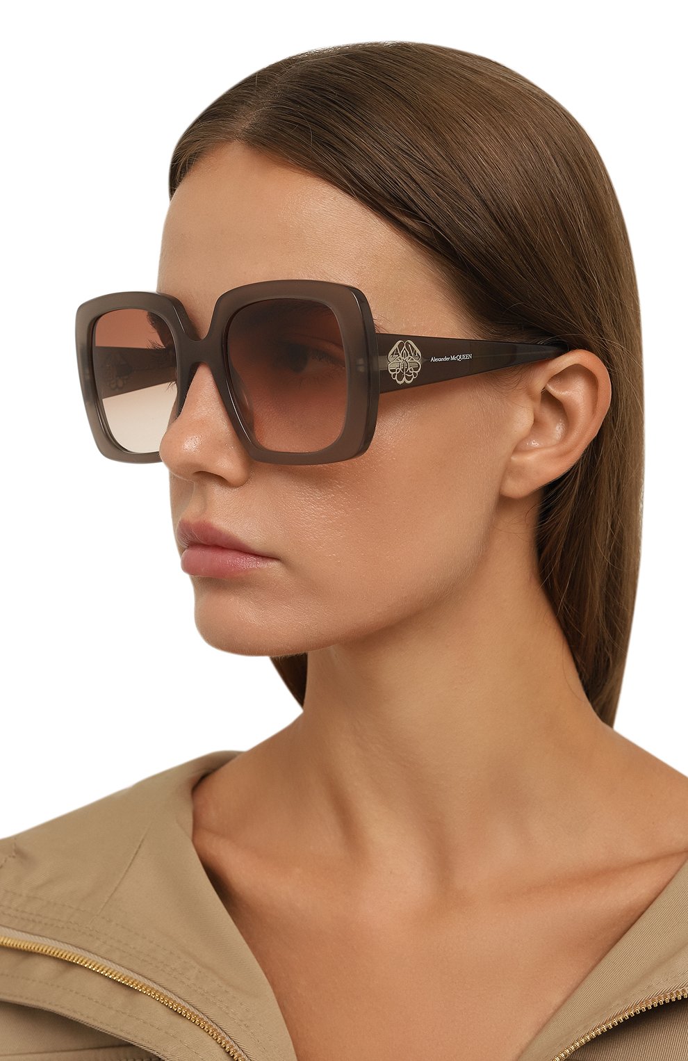 Солнцезащитные очки ALEXANDER MCQUEEN, арт. AM0378S 004, фото 2