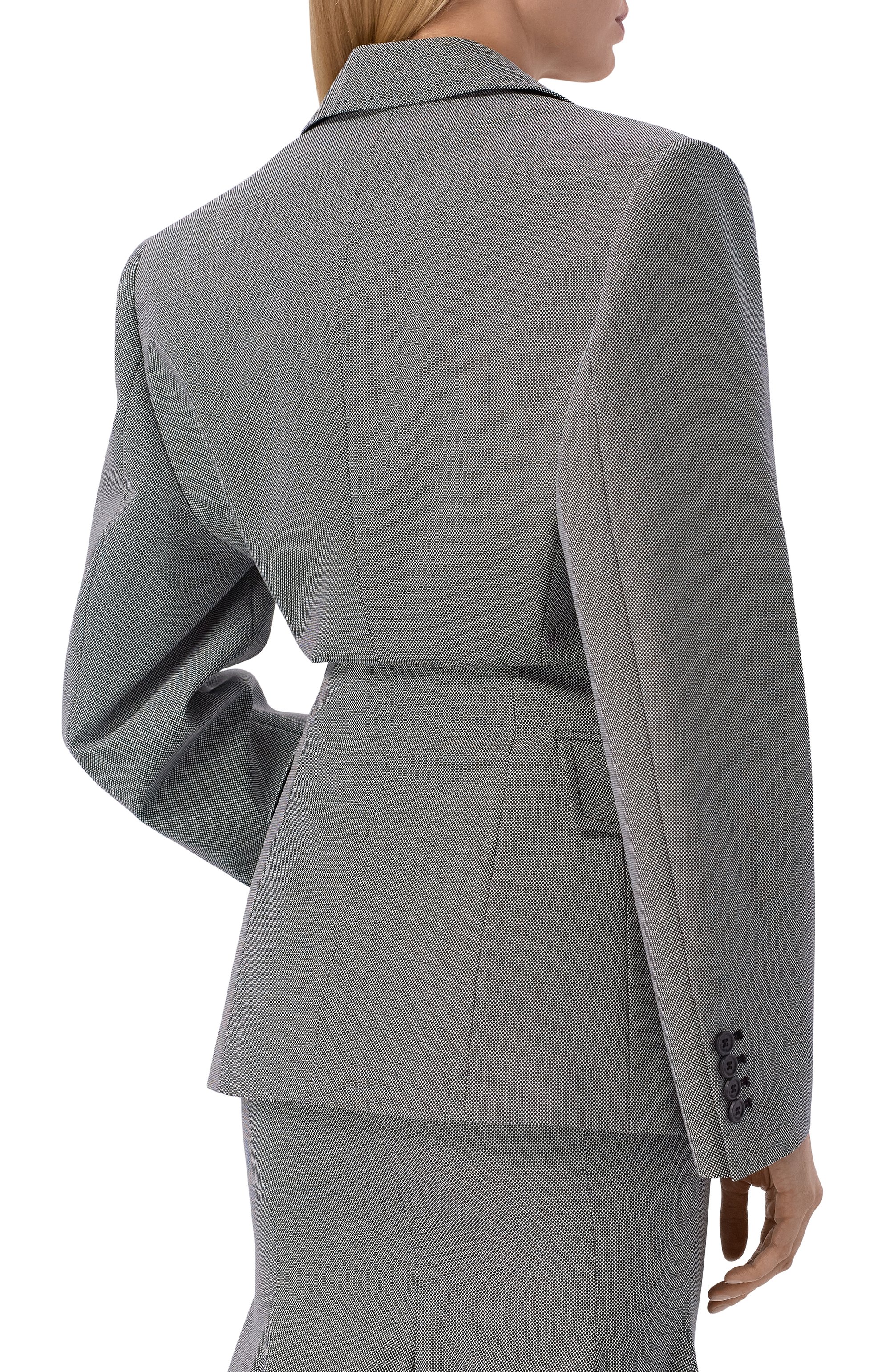 Жакет из шерсти и хлопка THE ATTICO, арт. 260WCG00093/WWC002AA, фото 4