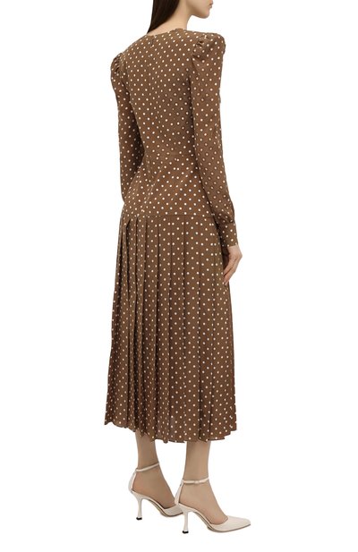 Шелковое платье ALESSANDRA RICH, арт. FAB2361-F3132, фото 4