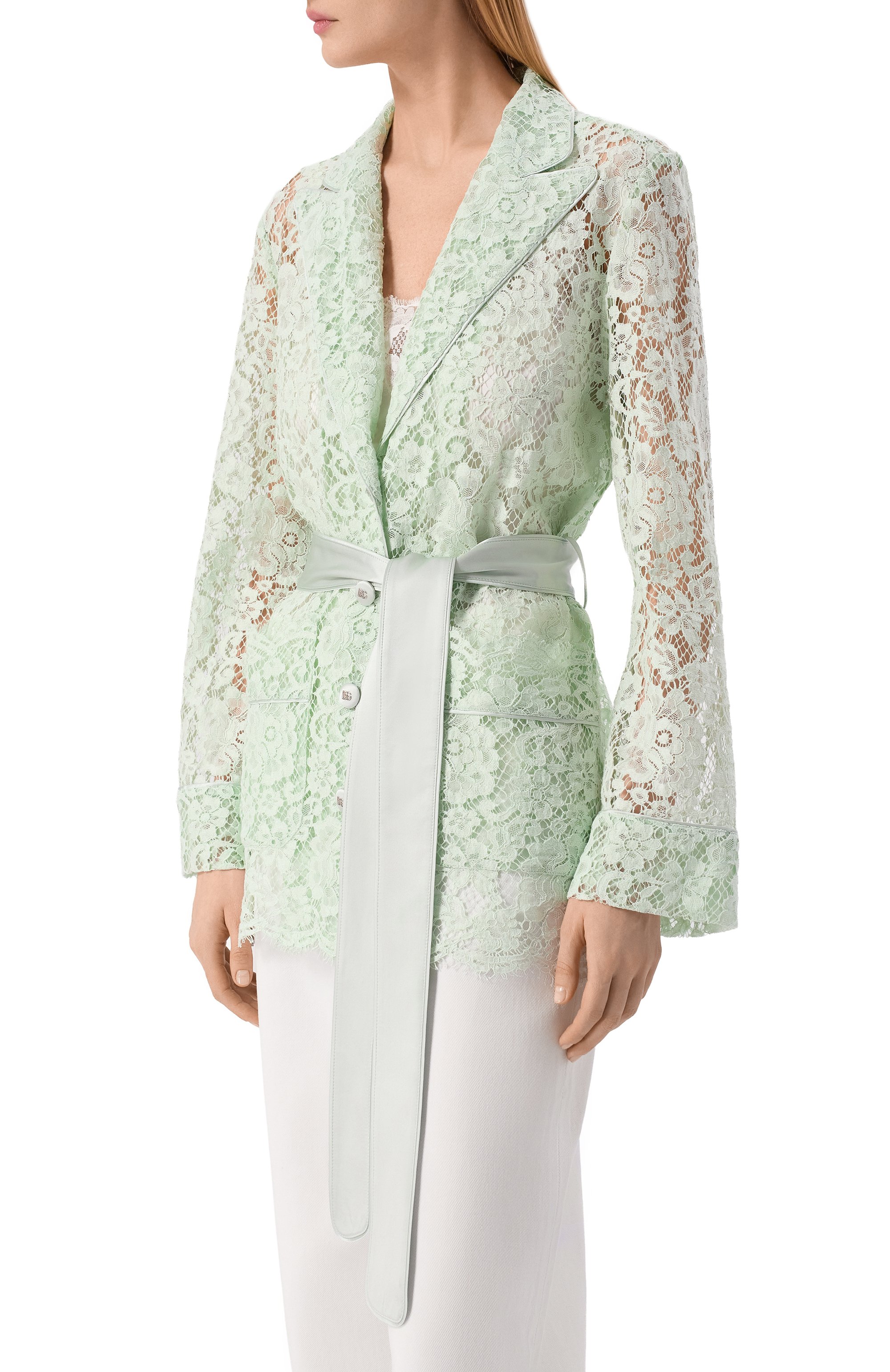 Жакет из хлопка и вискозы DOLCE & GABBANA, арт. F5R56T/HLMEA, фото 3