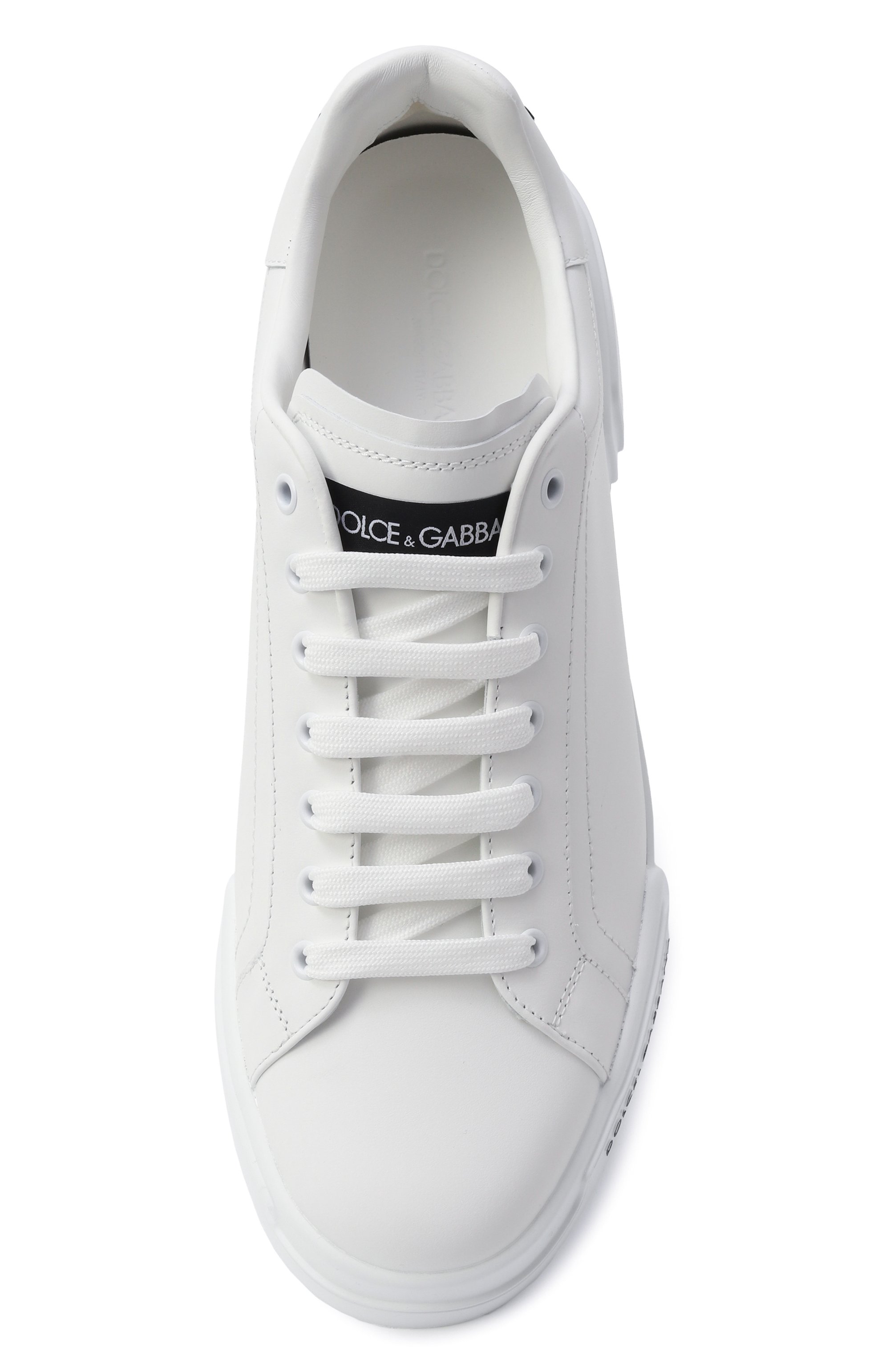 Кожаные кеды portofino light DOLCE & GABBANA, арт. CS2332/AA335, фото 6