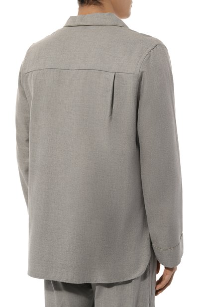 Пижама из хлопка и шерсти ZIMMERLI, арт. 4600-21001, фото 4