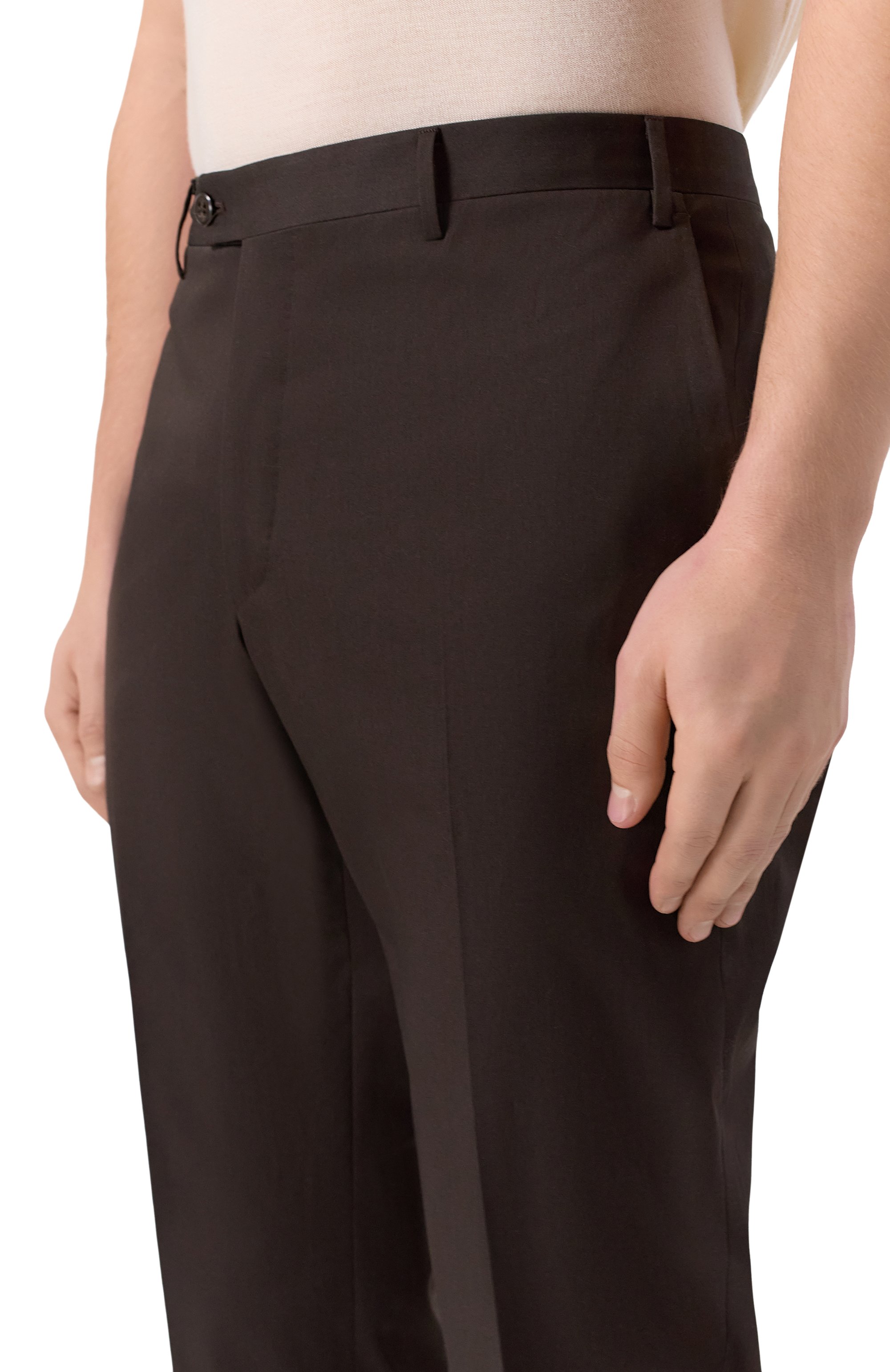 Хлопковые брюки CORNELIANI, арт. 275B01/2714517, фото 5