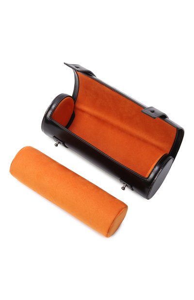 Кожаный футляр для часов SANTONI темно-коричневого цвета по цене 79950 руб., арт. UFPPA2282F0-GFUL, фото 4 Кожаный футляр для часов SANTONI, арт. UFPPA2282F0-GFUL, фото 4