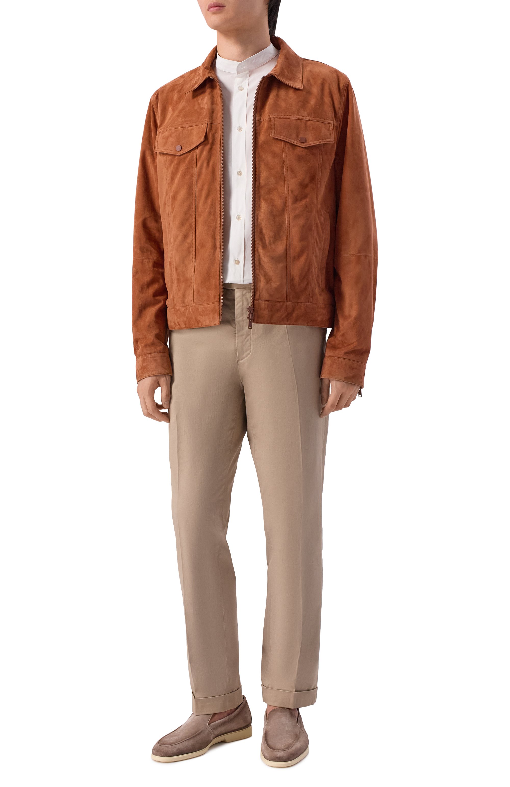 Хлопковая рубашка MVST белого цвета по цене 89950 руб., арт. M26.2PM.B008/F080, фото 2 Хлопковая рубашка MVST, арт. M26.2PM.B008/F080, фото 2