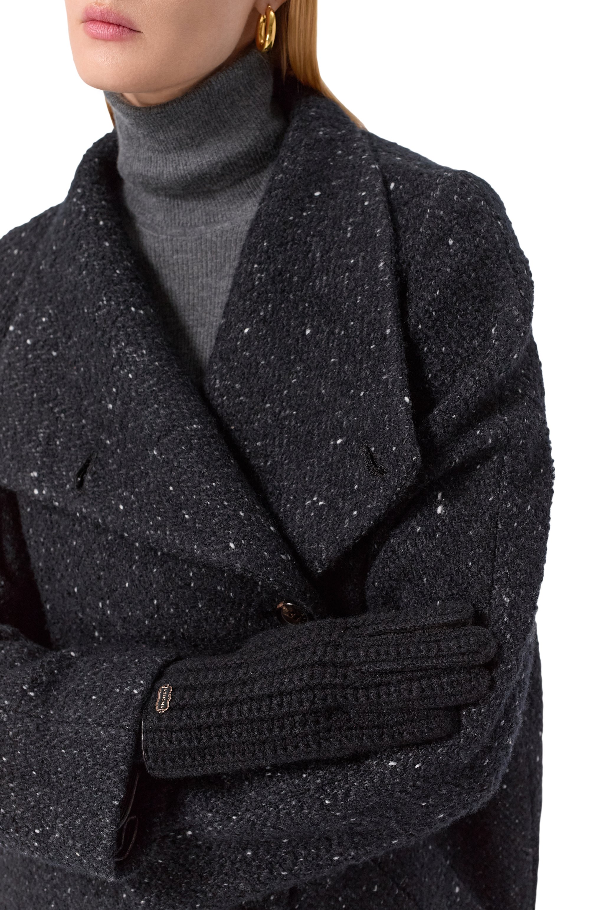 Комбинированные перчатки AGNONA, арт. MY08040E/7K120LE, фото 2