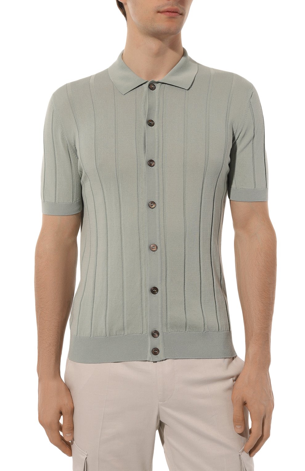 Хлопковая рубашка GRAN SASSO, арт. 57143/20634, фото 3