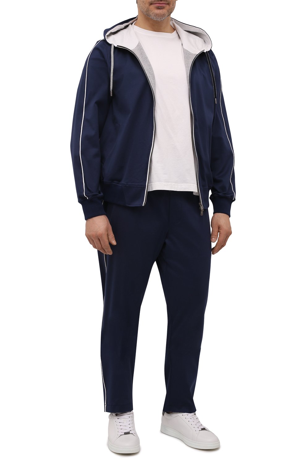 Хлопковый спортивный костюм CAPOBIANCO, арт. 12MT37.BI00./58-60, фото 1