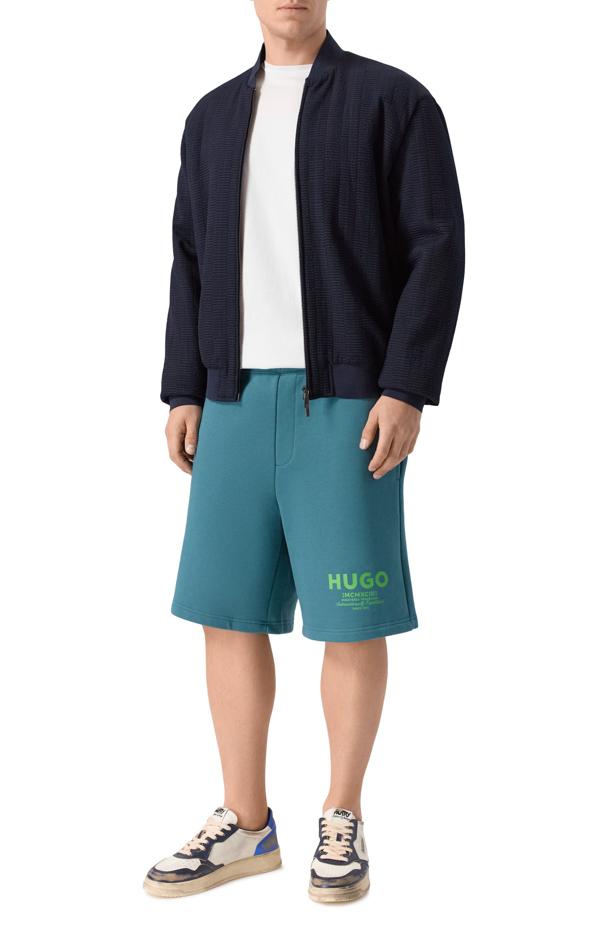 Хлопковые шорты HUGO BLUE, арт. 50510728, фото 2