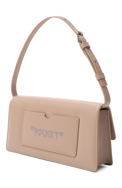 Сумка jitney 1.0 quote OFF-WHITE, арт. 0WNN172S26LEA001, фото 4