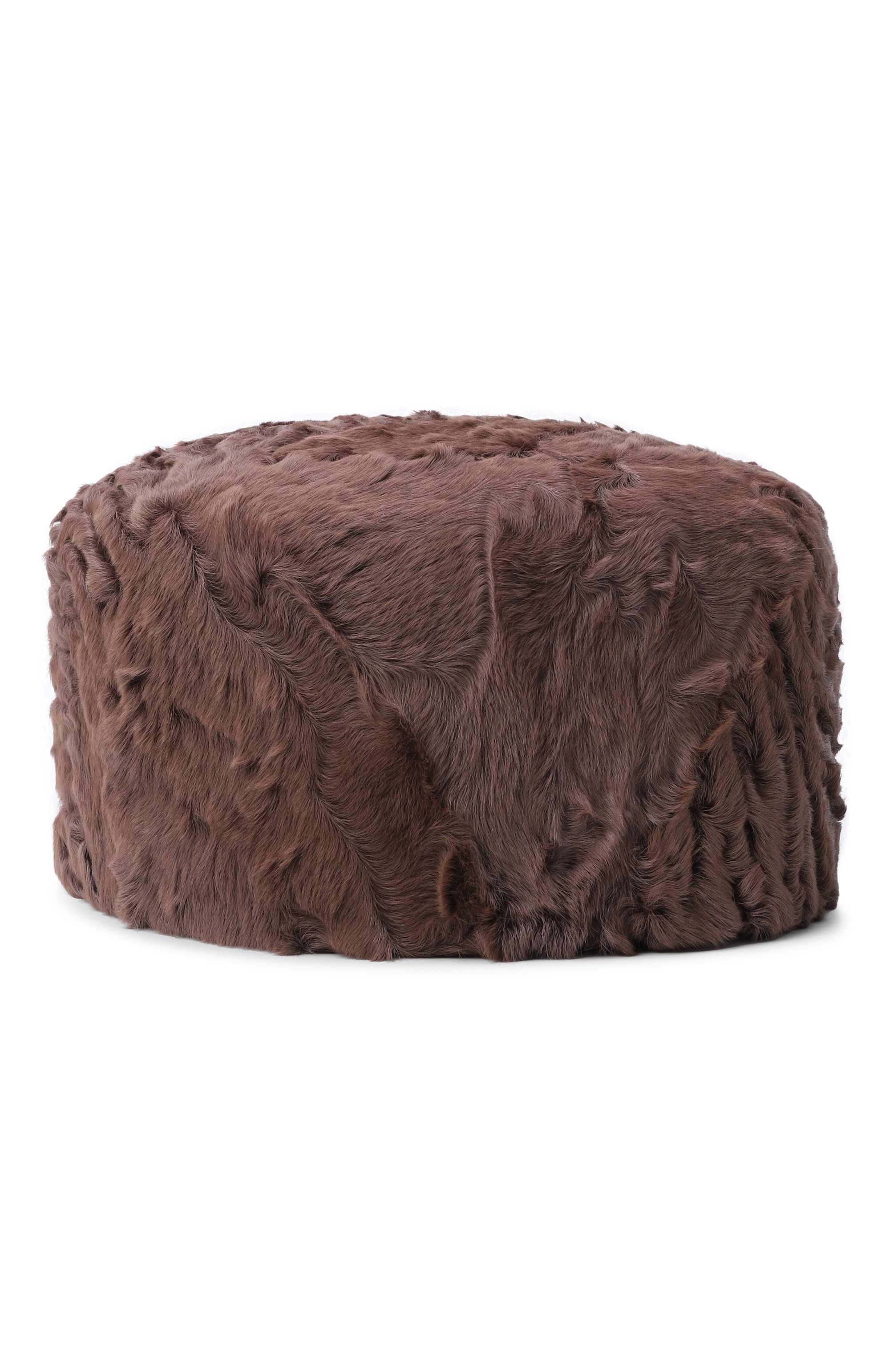 Шапка-таблетка джеки из каракульчи FURLAND коричневого цвета по цене 96000 руб., арт. 0132007810094200000, фото 1 Шапка-таблетка джеки из каракульчи FURLAND, арт. 0132007810094200000, фото 1