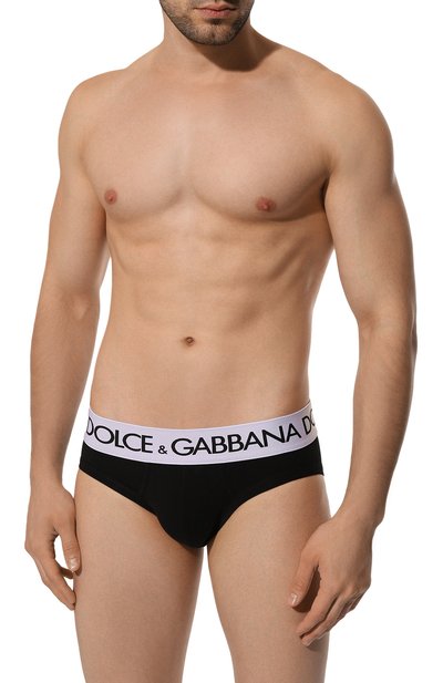 Хлопковые брифы DOLCE & GABBANA, арт. M3D03J/0NN97, фото 2