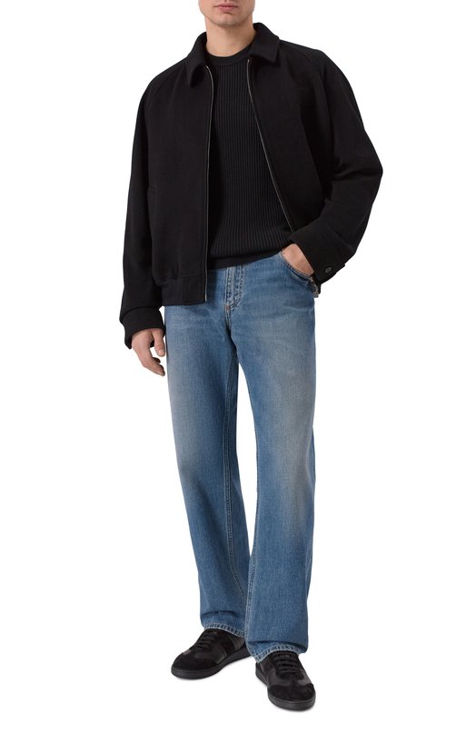 Кожаные кеды Ferragamo 021572/765 Чёрный  021572/765 Фото 2