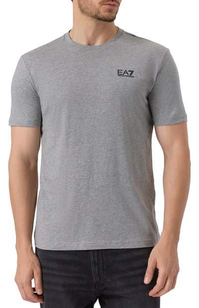 Хлопковая футболка EA7, арт. 8NPT25/PJVPZ, фото 3