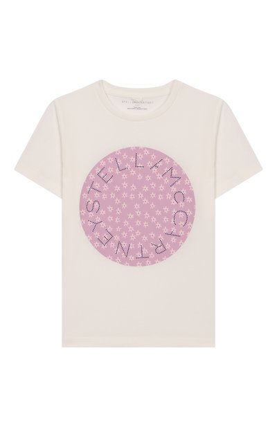 Хлопковая футболка STELLA MCCARTNEY, арт. TX8B21