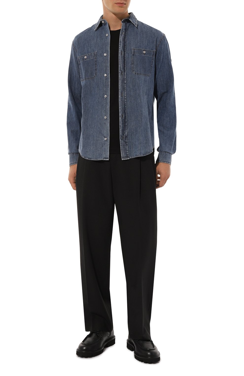 Джинсовая рубашка PAUL&SHARK, арт. 14313187, фото 2