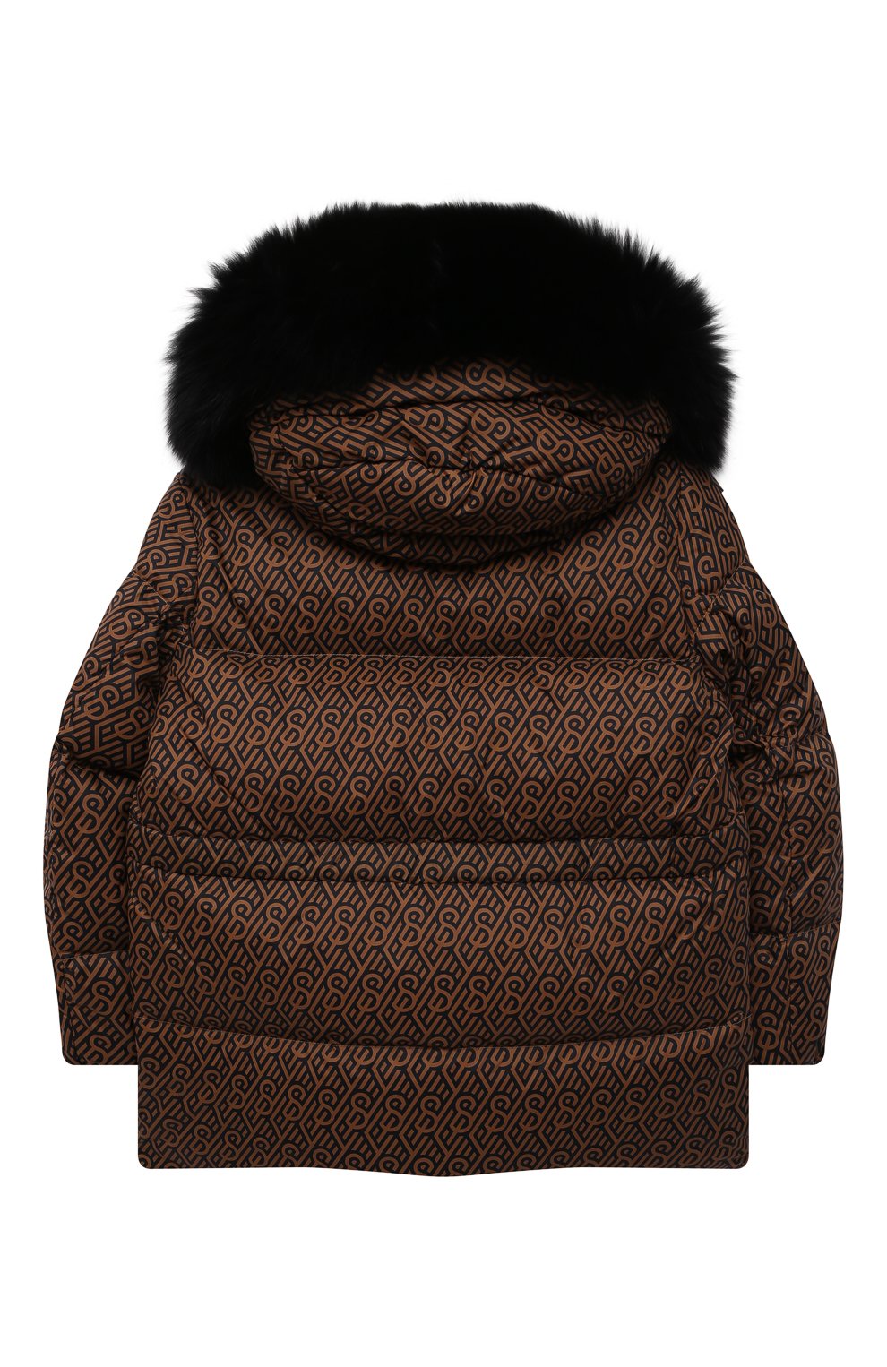 Пуховая куртка с мехом YVES SALOMON ENFANT, арт. 22WEM004XXM08W/4-6, фото 2