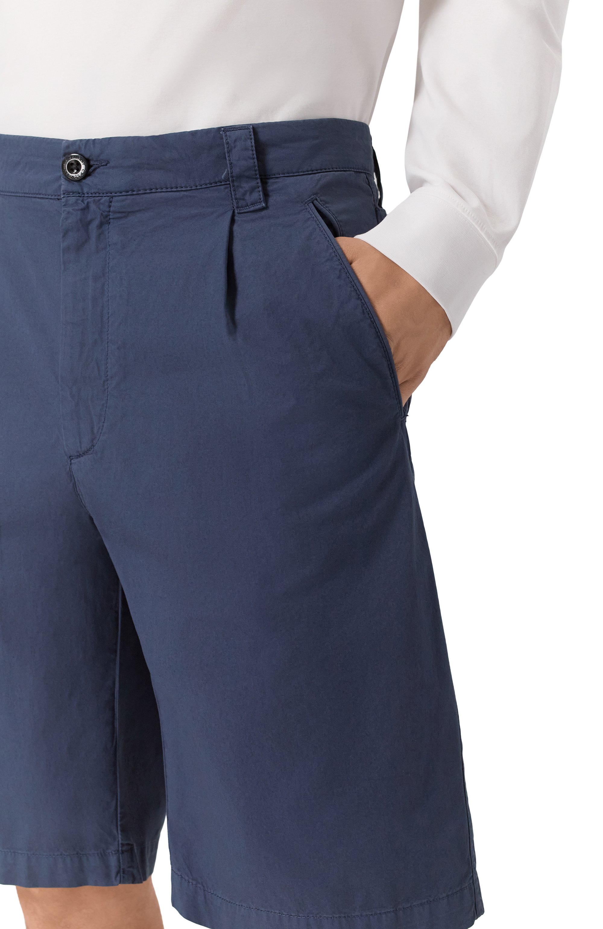 Хлопковые шорты C.P. COMPANY, арт. 18CMBE277A1103400, фото 5