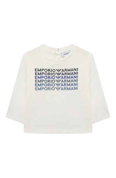 Хлопковый лонгслив EMPORIO ARMANI, арт. 6LHTJ6/4J5WZ, фото 1