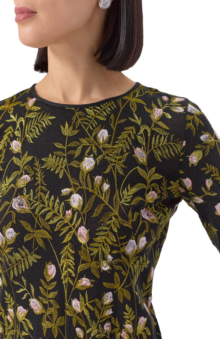 Пуловер из кашемира и шелка GIAMBATTISTA VALLI, арт. 25FWPVCM0M24/02CAS, фото 1