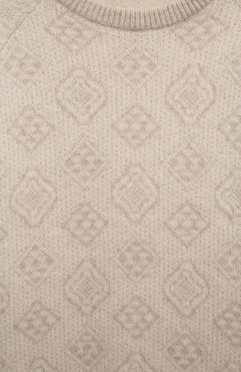 Свитер из шерсти и хлопка BRUNELLO CUCINELLI, арт. BS0M74200C, фото 3