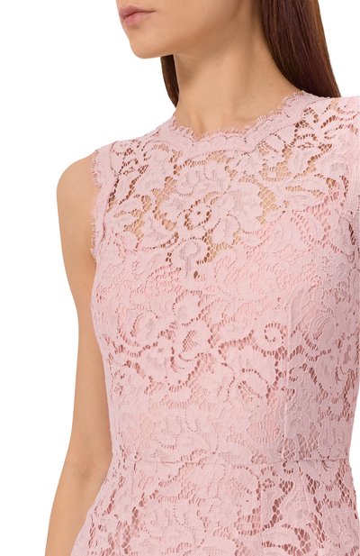 Платье из хлопка и вискозы DOLCE & GABBANA, арт. F6H0ZT/HLMTB, фото 4