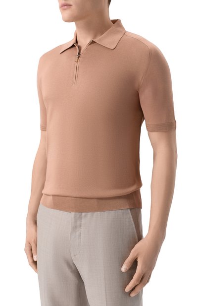 Шелковое поло COLOMBO, арт. MA04864/4-120AN, фото 3