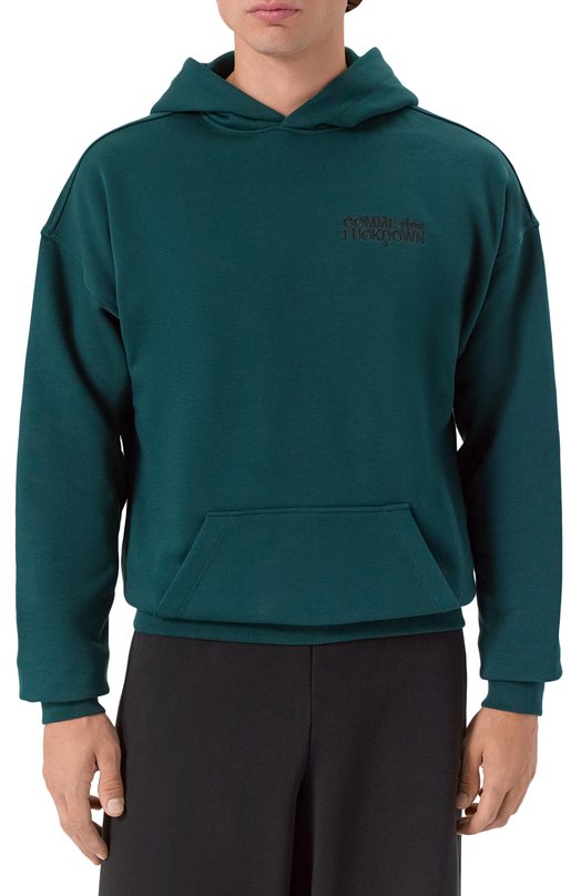 Хлопковое худи Comme des Fuckdown CFABM01725 Зелёный  CFABM01725 Фото 3