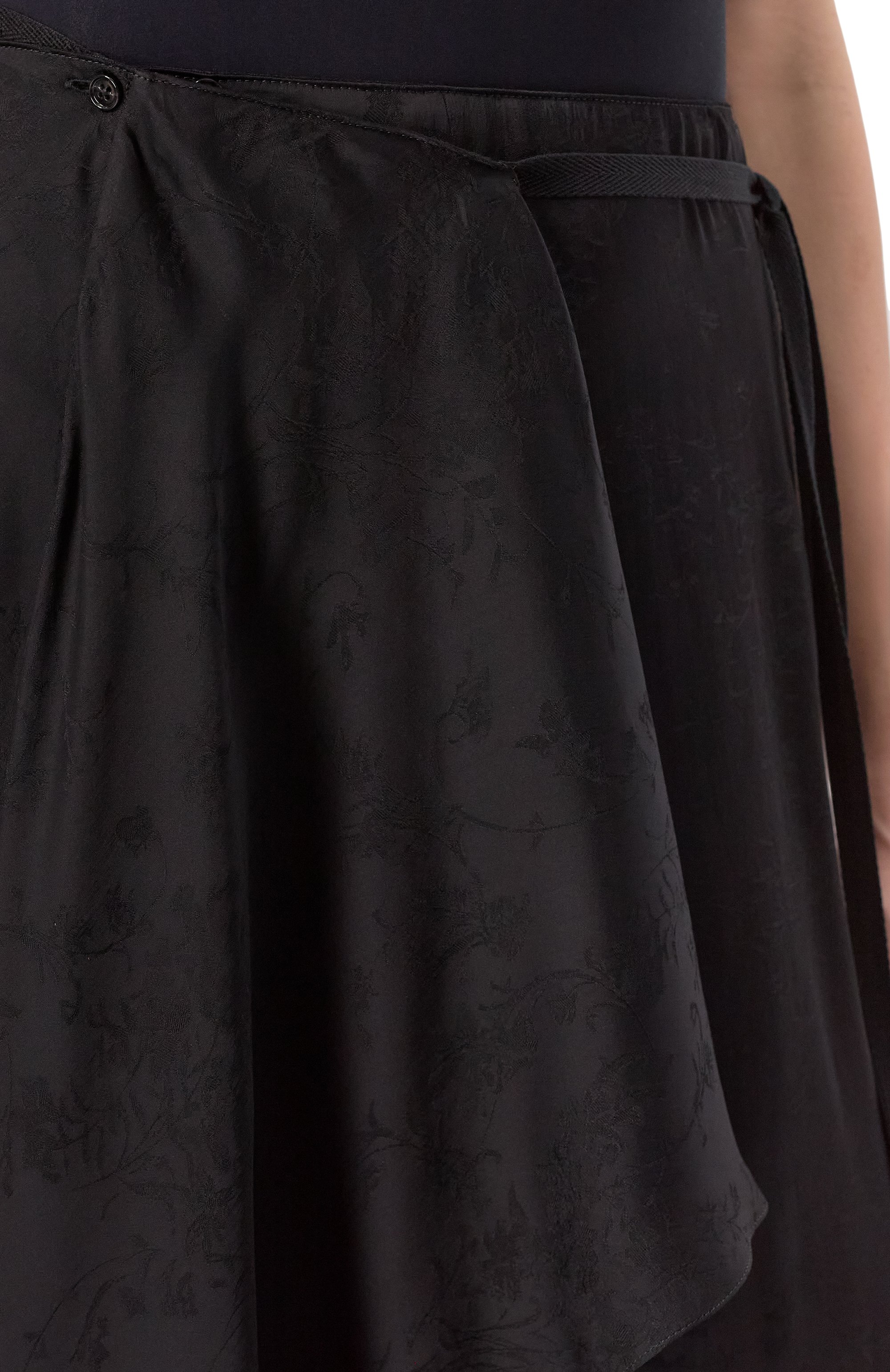 Юбка из вискозы и шелка ANN DEMEULEMEESTER, арт. B0012799/FA611, фото 5