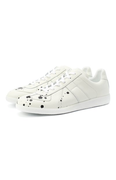 Кожаные кеды replica MAISON MARGIELA, арт. S57WS0354/P3169, фото 1