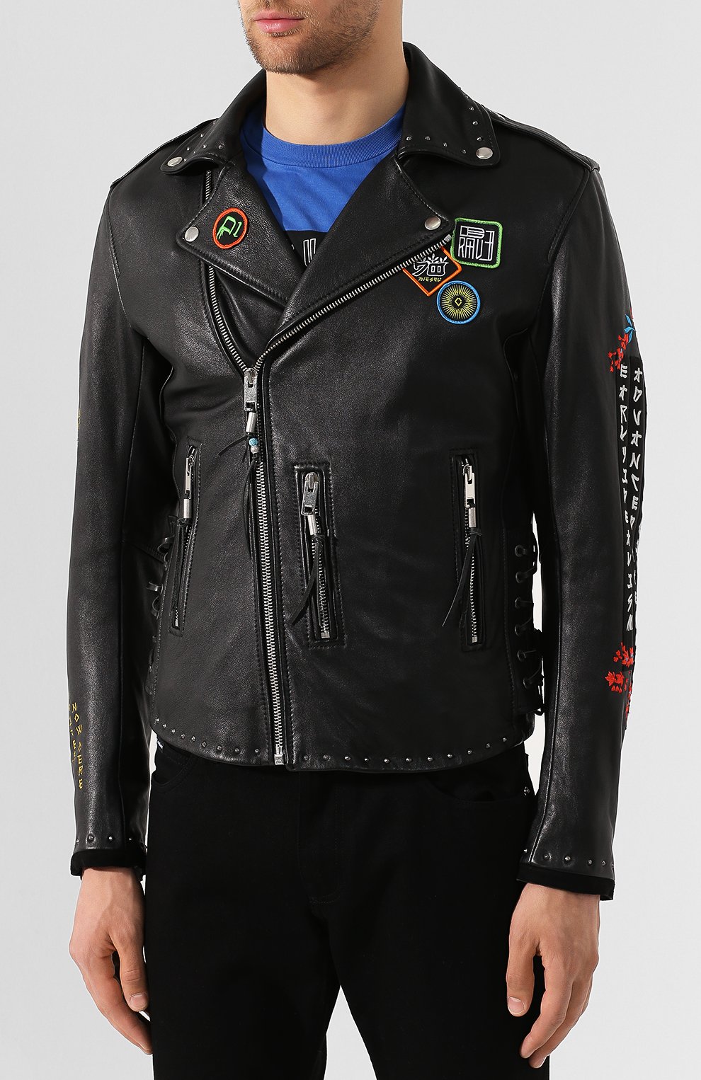 Кожаная косуха DIESEL, арт. 00SQD6/0IATP, фото 3